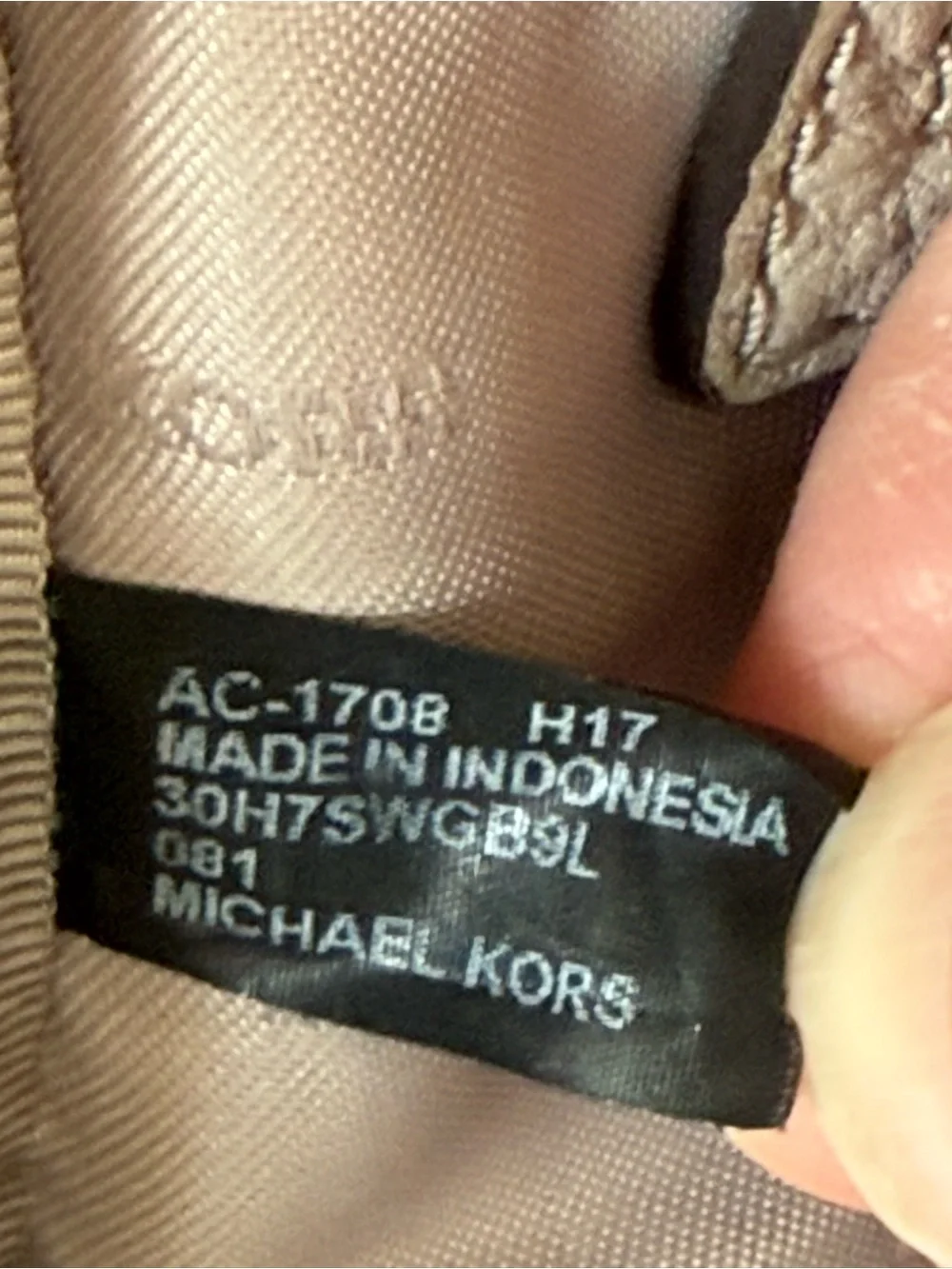 Michael Kors one kind